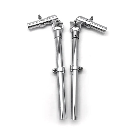 Crush Tom Arm Pair, Chrome w/Memory Locks - Drum Center Of Portsmouth