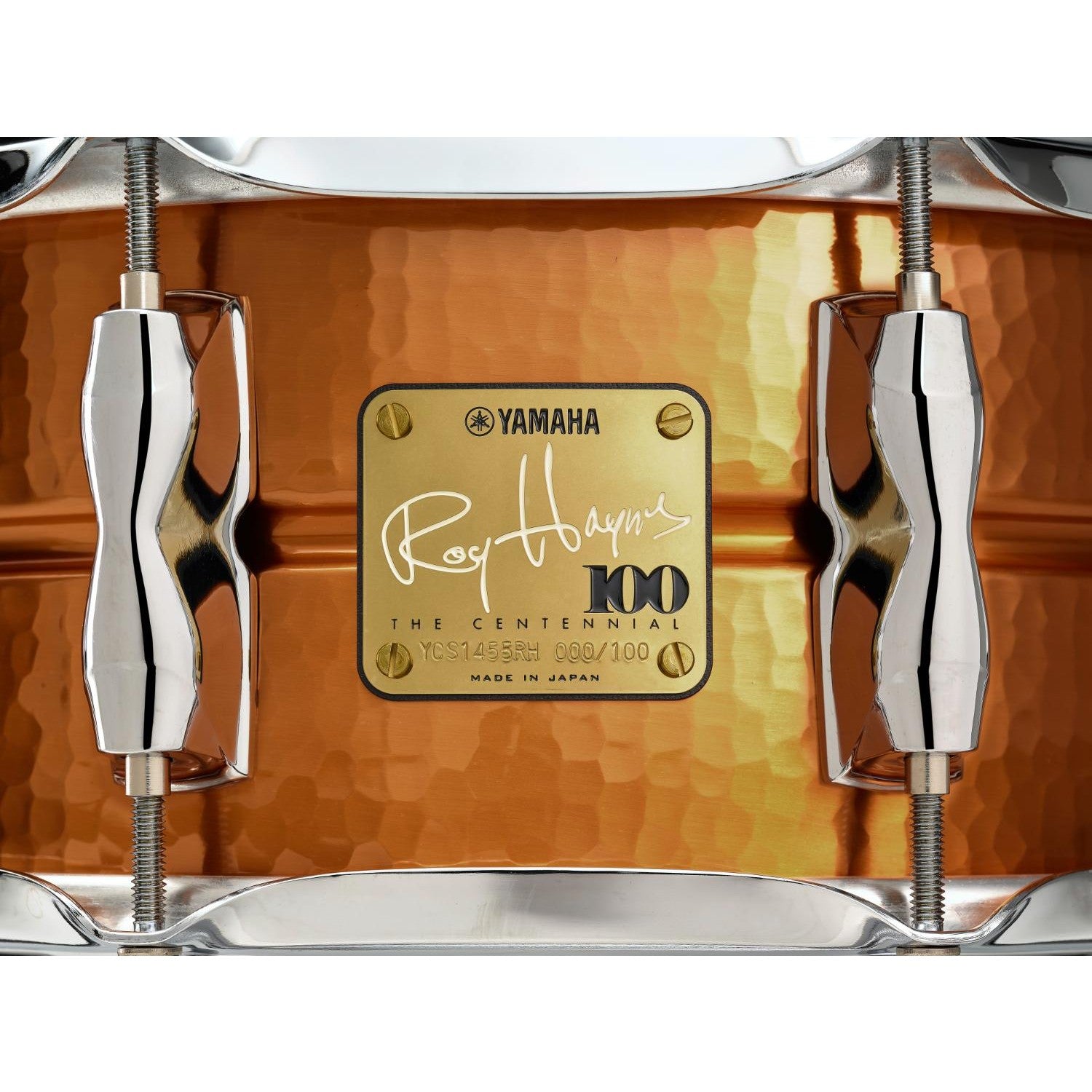 Yamaha Roy Haynes Signature Hand Hammered Copper Snare Drum 14x5.5 - Drum Center Of Portsmouth