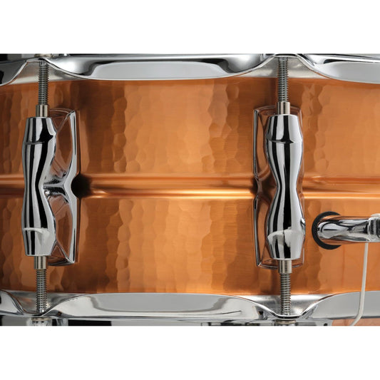 Yamaha Roy Haynes Signature Hand Hammered Copper Snare Drum 14x5.5 - Drum Center Of Portsmouth