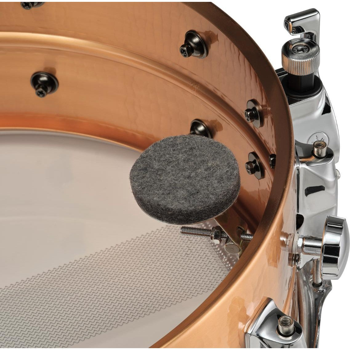 Yamaha Roy Haynes Signature Hand Hammered Copper Snare Drum 14x5.5 - Drum Center Of Portsmouth