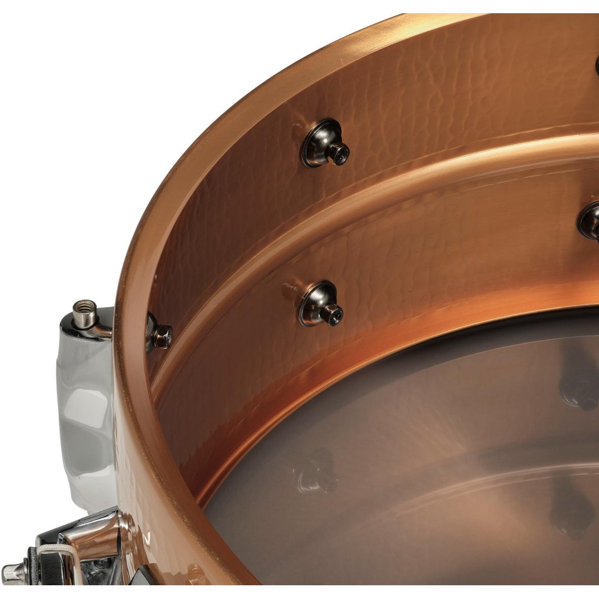 Yamaha Roy Haynes Signature Hand Hammered Copper Snare Drum 14x5.5 - Drum Center Of Portsmouth