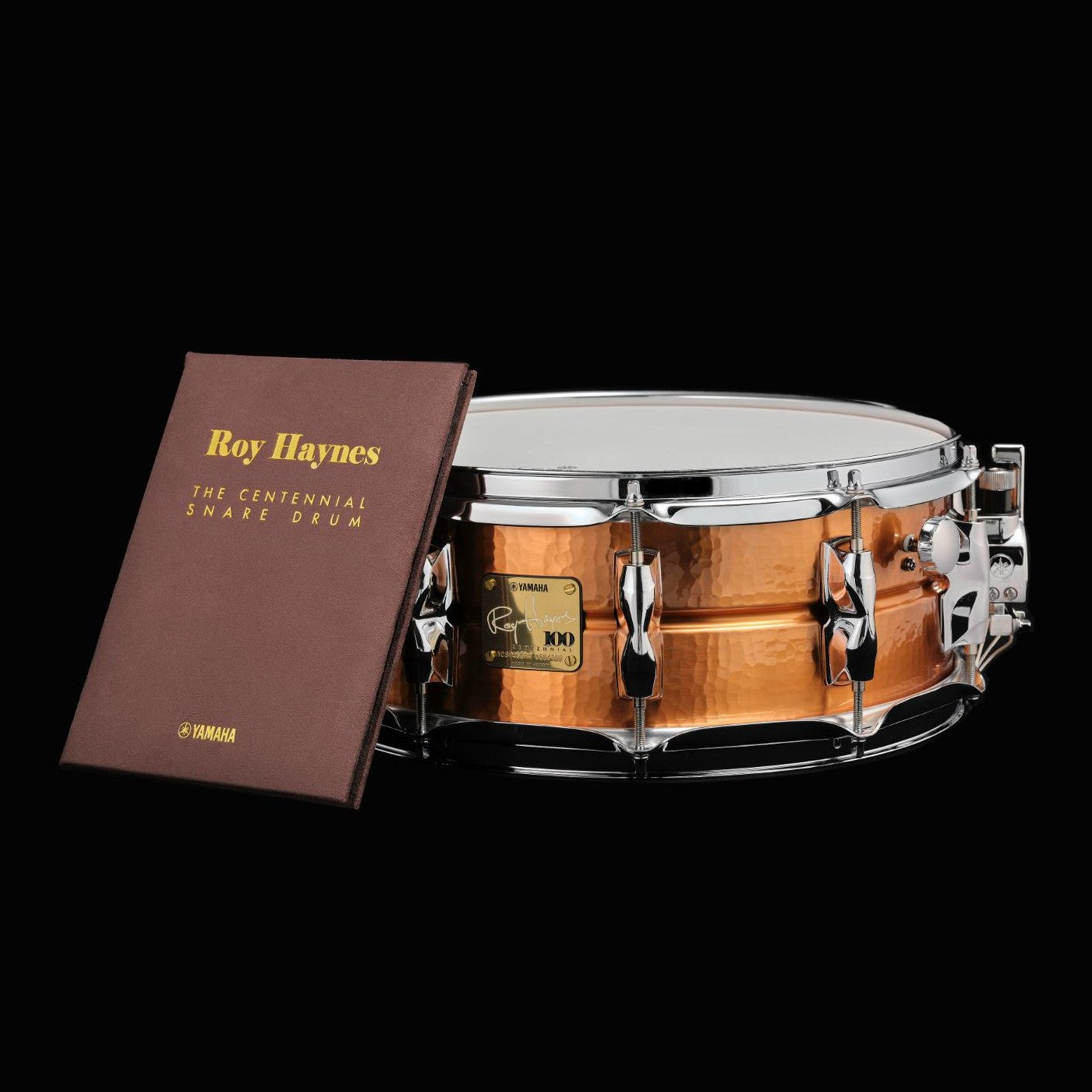 Yamaha Roy Haynes Signature Hand Hammered Copper Snare Drum 14x5.5 - Drum Center Of Portsmouth