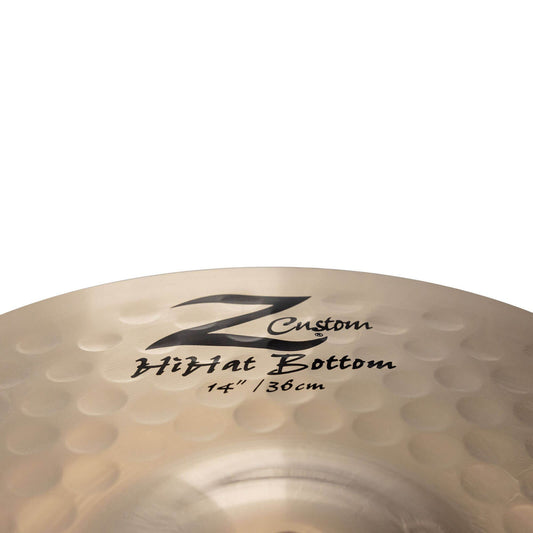 Zildjian Z Custom Hi Hat Cymbal Bottom Only 14" - Drum Center Of Portsmouth