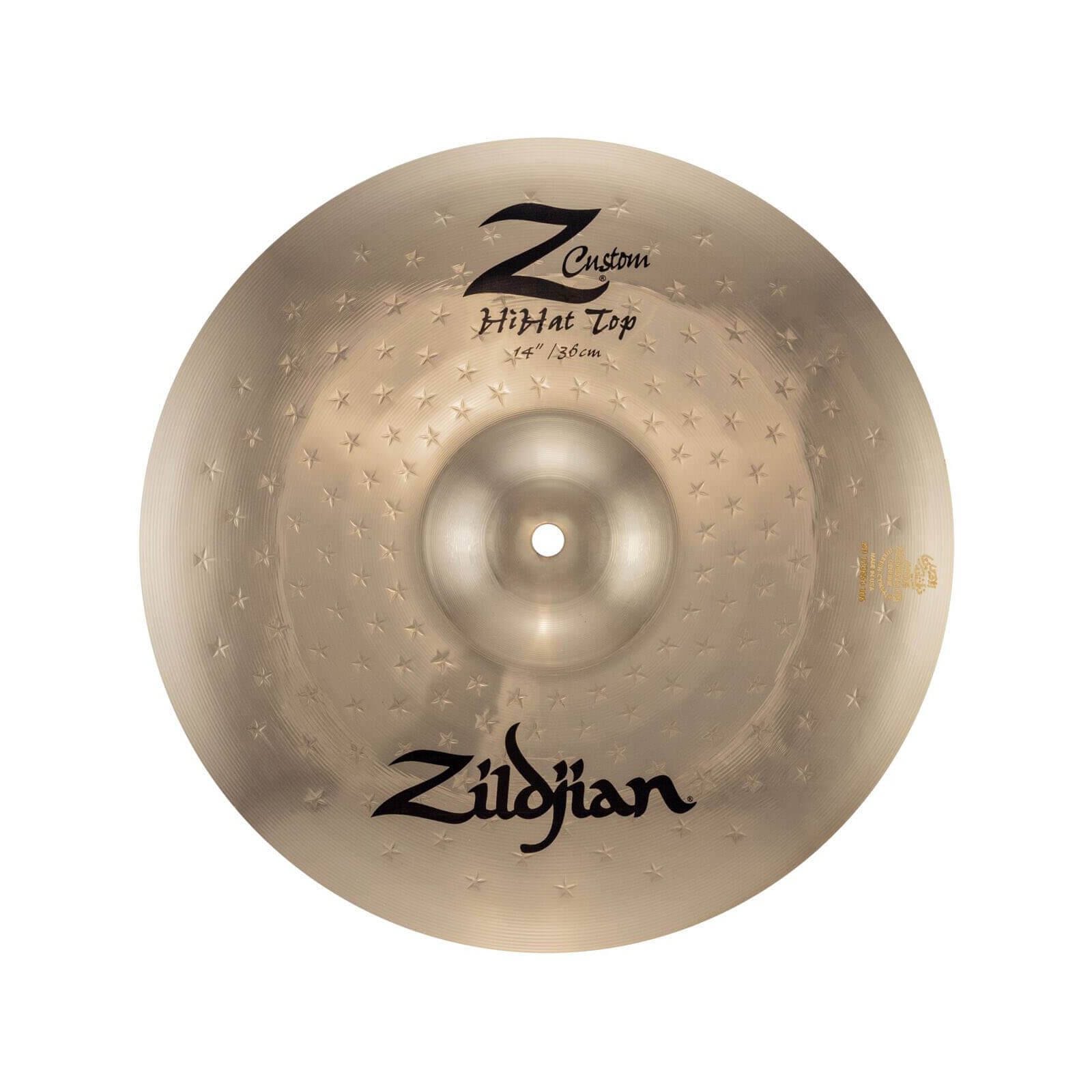 Zildjian Z Custom Hi Hat Cymbal Top Only 14