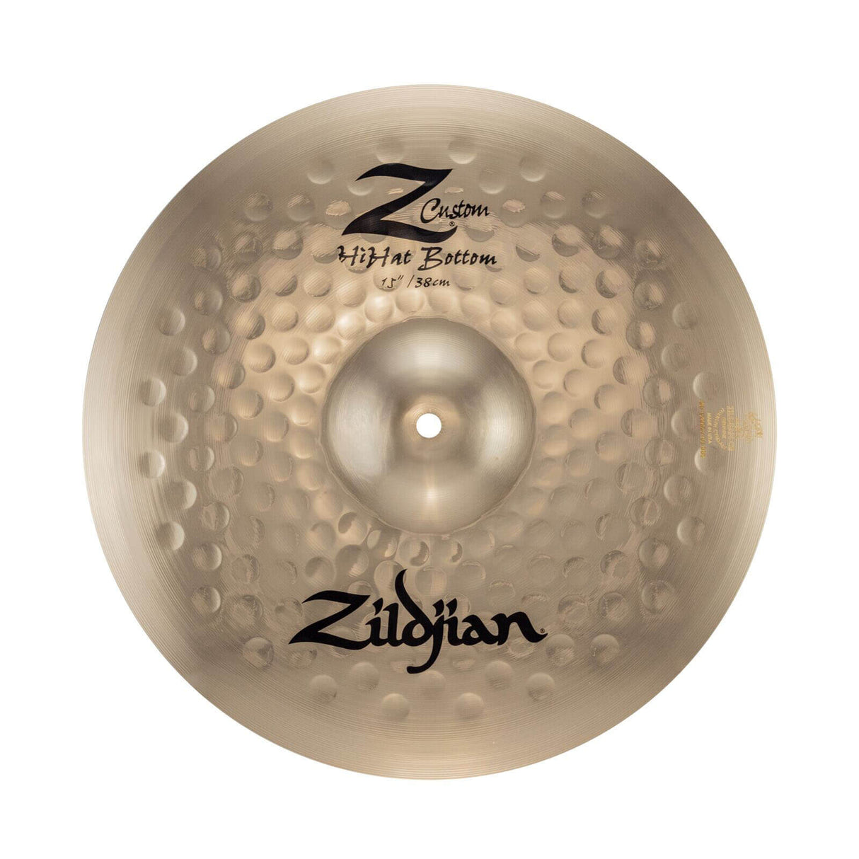 Zildjian Z Custom Hi Hat Cymbal Bottom Only 15" - Drum Center Of Portsmouth