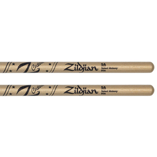 Zildjian Z Custom Limited Edition Drum Sticks 5A Gold Chroma, Wood Tip - Drum Center Of Portsmouth