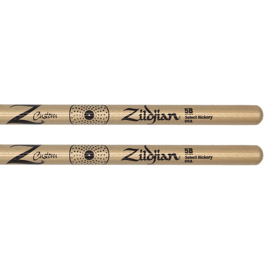 Zildjian Z Custom Limited Edition Drum Sticks 5B Gold Chroma, Nylon Tip - Drum Center Of Portsmouth