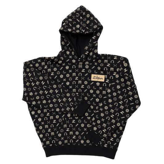 Zildjian Limited Edition Icon Youth Hoodie Black Medium - Drum Center Of Portsmouth