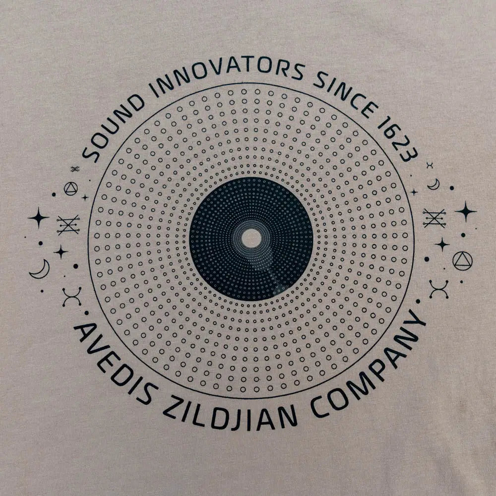 Zildjian Limited Edition Alchem-E Heavyweight T-Shirt - Sand - Drum Center Of Portsmouth