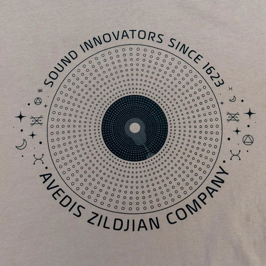 Zildjian Limited Edition Alchem-E Heavyweight T-Shirt - Sand - Drum Center Of Portsmouth