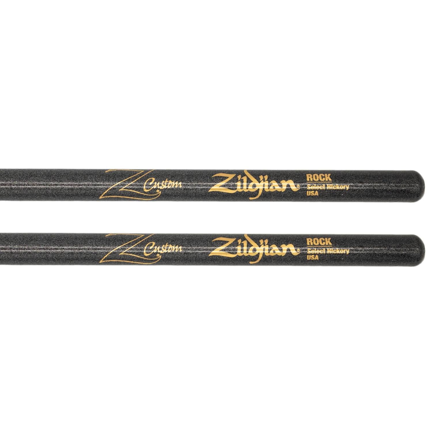Zildjian Z Custom Limited Edition Drum Sticks ROCK Black Chroma, Wood Tip - Drum Center Of Portsmouth
