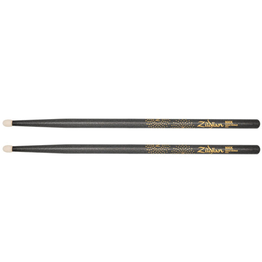 Zildjian Z Custom Limited Edition Drum Sticks ROCK Black Chroma, Nylon Tip - Drum Center Of Portsmouth