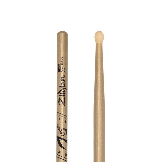 Zildjian Z Custom Limited Edition Drum Sticks ROCK Gold Chroma, Wood Tip - Drum Center Of Portsmouth