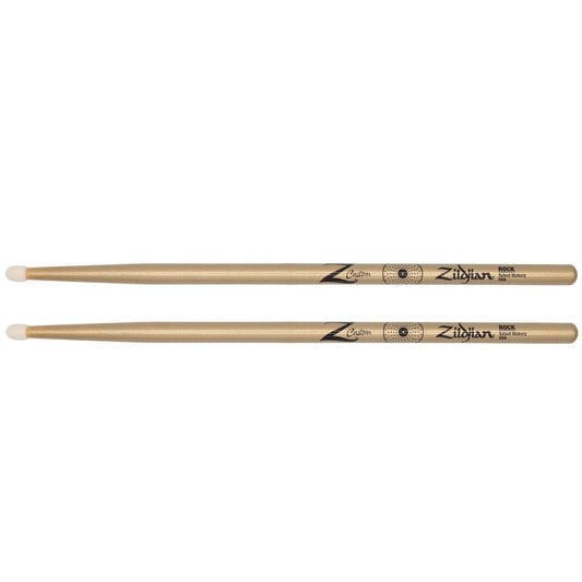 Zildjian Z Custom Limited Edition Drum Sticks ROCK Gold Chroma, Nylon Tip - Drum Center Of Portsmouth