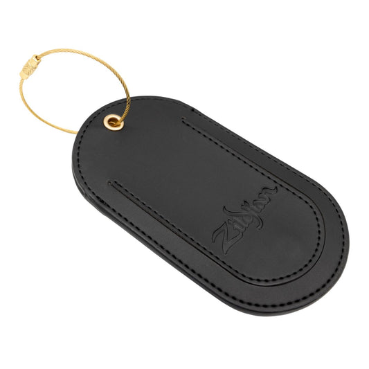 Zildjian Embossed Luggage Tag Black - Drum Center Of Portsmouth