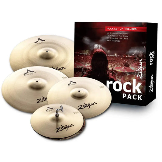 Zildjian A Rock Cymbal Set 14/17/19/20 - Drum Center Of Portsmouth