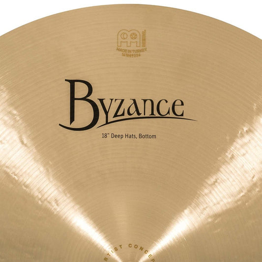 Meinl Byzance Anika Nilles Deep Hi Hats w/ X-Hat Arm