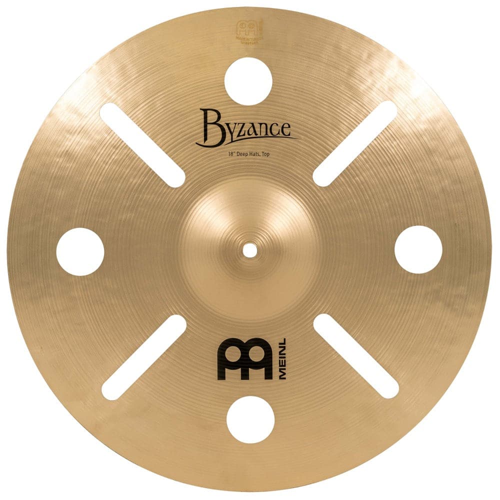Meinl Byzance Anika Nilles Deep Hi Hats w/ X-Hat Arm