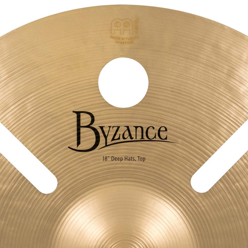 Meinl Byzance Anika Nilles Deep Hi Hats w/ X-Hat Arm
