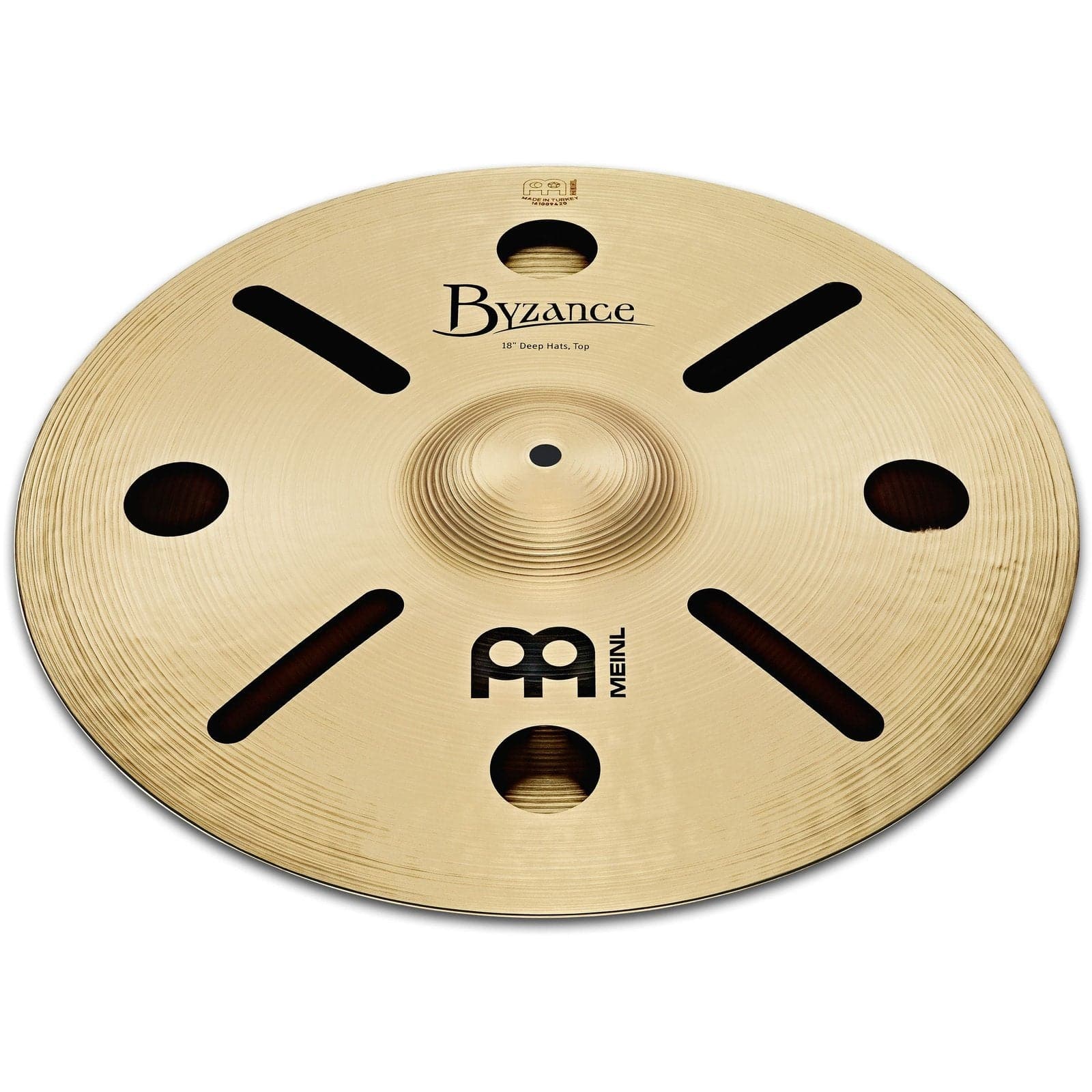 Used Meinl Byzance Anika Nilles Deep Hi Hats w/X-Hat Arm - Drum Center Of Portsmouth