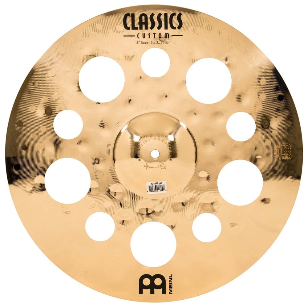 Meinl Classics Custom Thomas Lang Super Cymbal Stack
