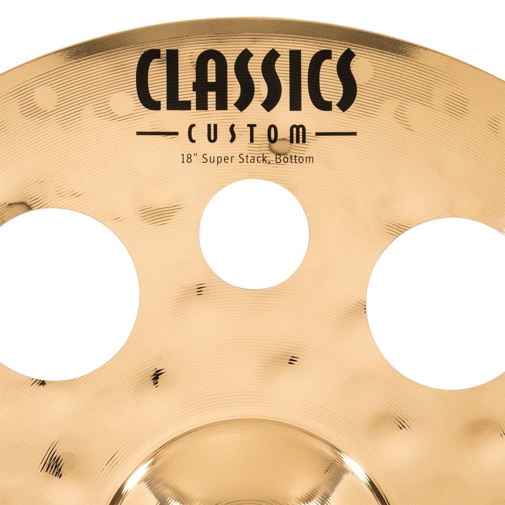 Meinl Classics Custom Thomas Lang Super Cymbal Stack 18