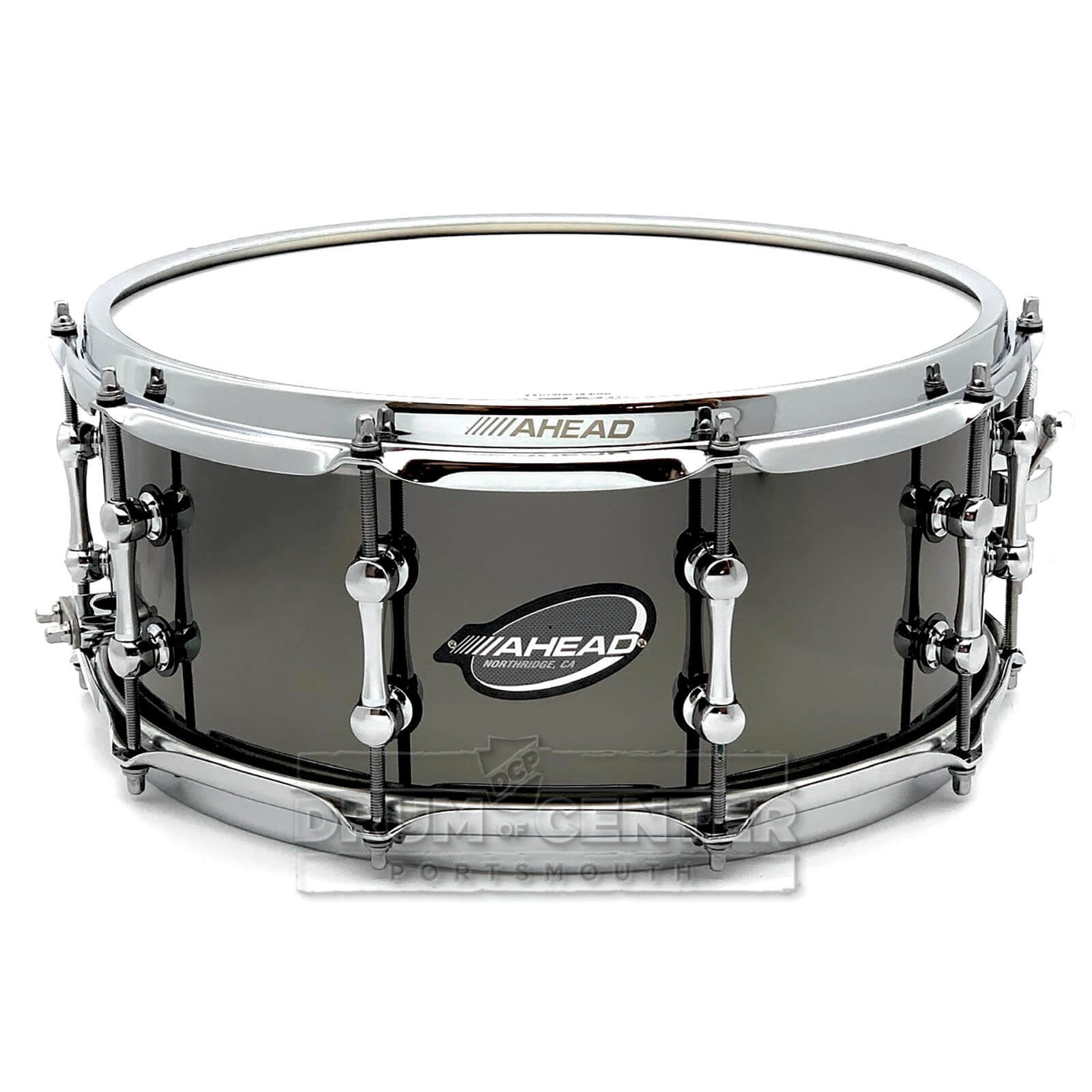 Ahead Black Chrome On Bell Brass Snare 14 x 6 in.
