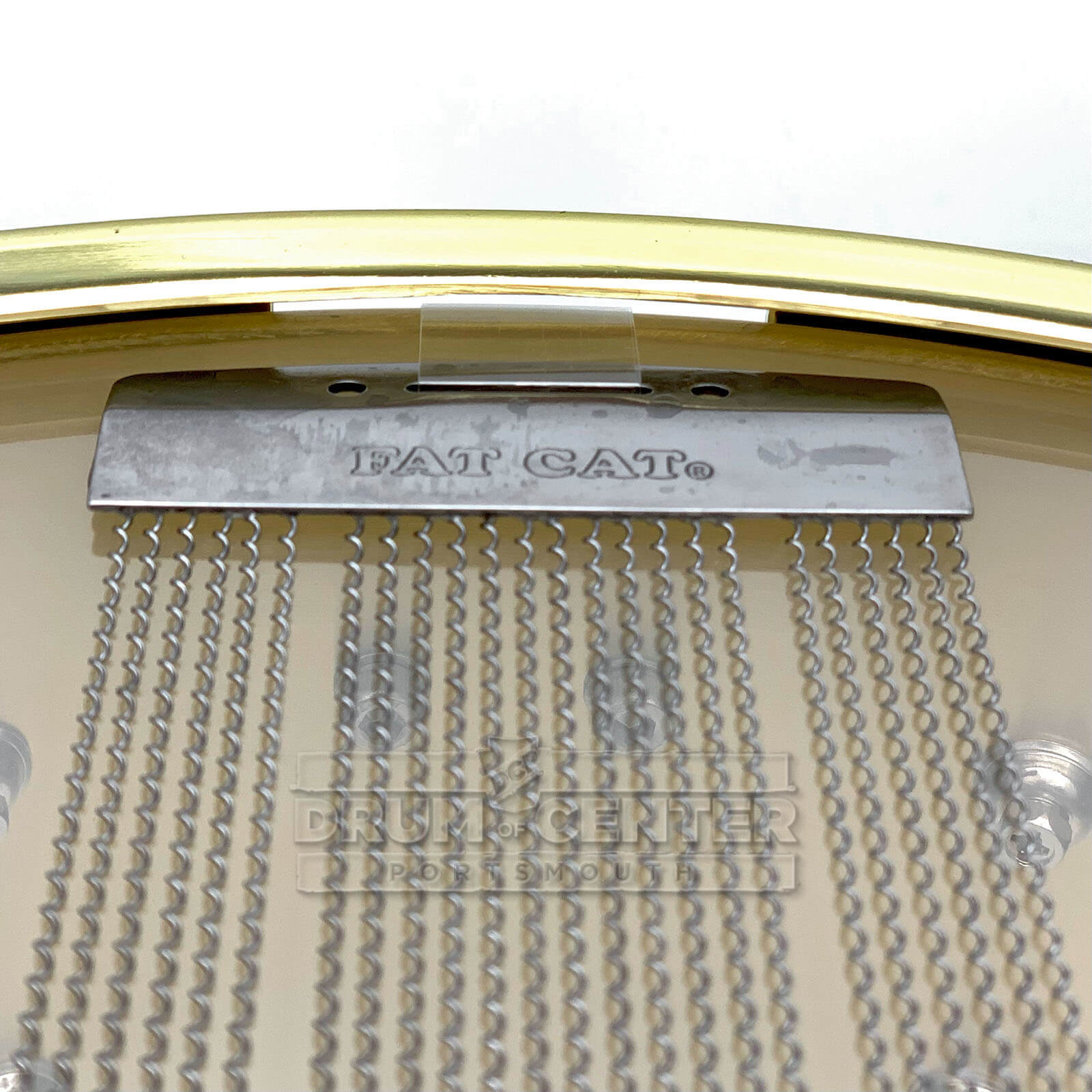 Ahead 3mm Cast Bell Brass Snare Drum 14x6 Polished w/Brass Hw & Trick Throw-Off - Drum Center Of Portsmouth