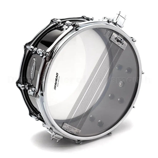 Ahead Black Chrome On Brass Snare Drum 14x6 w/20 Lugs - Drum Center Of Portsmouth