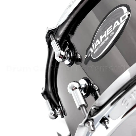Ahead Black Chrome On Brass Snare Drum 14x6 w/20 Lugs - Drum Center Of Portsmouth