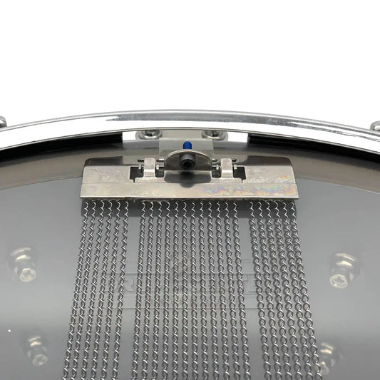 Ahead Black Chrome On Brass Snare Drum 13x6 w/Trick Throw-Off - Drum Center Of Portsmouth