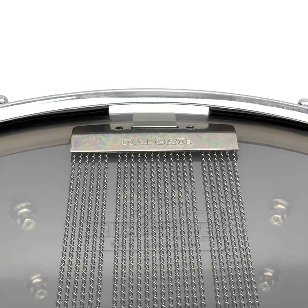 Ahead Black Chrome On Brass Snare Drum 13x6 w/Trick Throw-Off - Drum Center Of Portsmouth