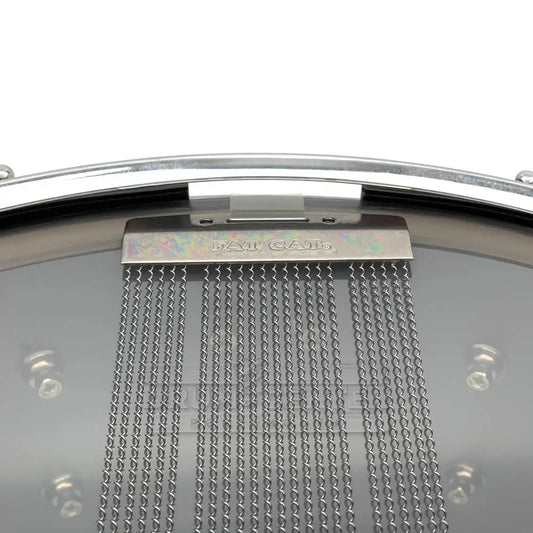 Ahead Black Chrome On Brass Snare Drum 13x6 w/Trick Throw-Off - Drum Center Of Portsmouth