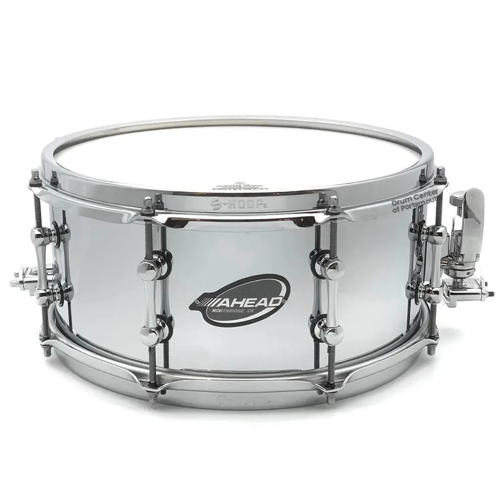 Ahead Black Chrome On Brass Snare Drum 13x6 - Drum Center Of Portsmouth