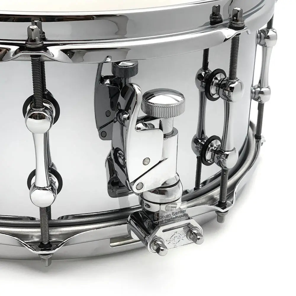 Ahead Black Chrome On Brass Snare Drum 13x6 - Drum Center Of Portsmouth