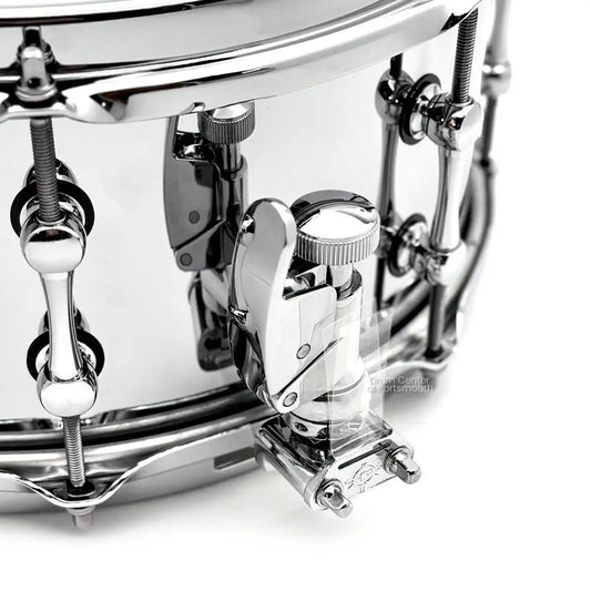 Ahead Chrome On Brass Snare Drum 13x6 - Drum Center Of Portsmouth