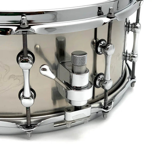 Ahead Engraved Titanium Snare Drum 14x6 - Drum Center Of Portsmouth