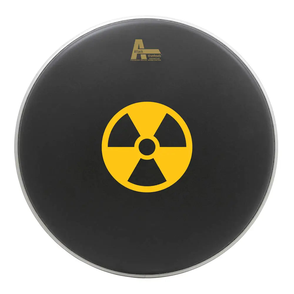 Attack Proflex 1 Premium Radioactive Coated Black Drumhead 14" - Drum Center Of Portsmouth
