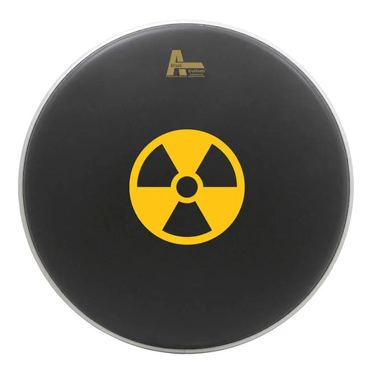 Attack Proflex 1 Premium Radioactive Coated Black Drumhead 14" - Drum Center Of Portsmouth
