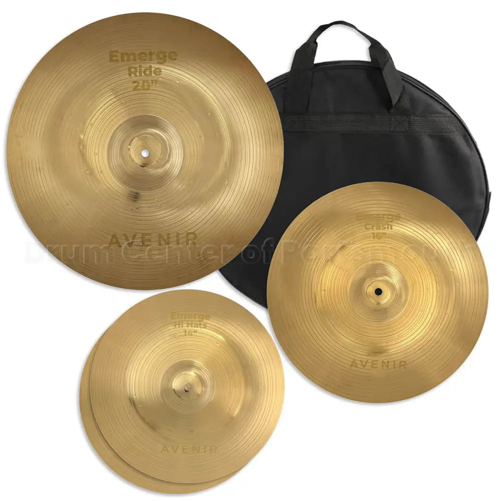 Avenir Emerge Cymbal Box Set 14/16/20 - Drum Center of Portsmouth