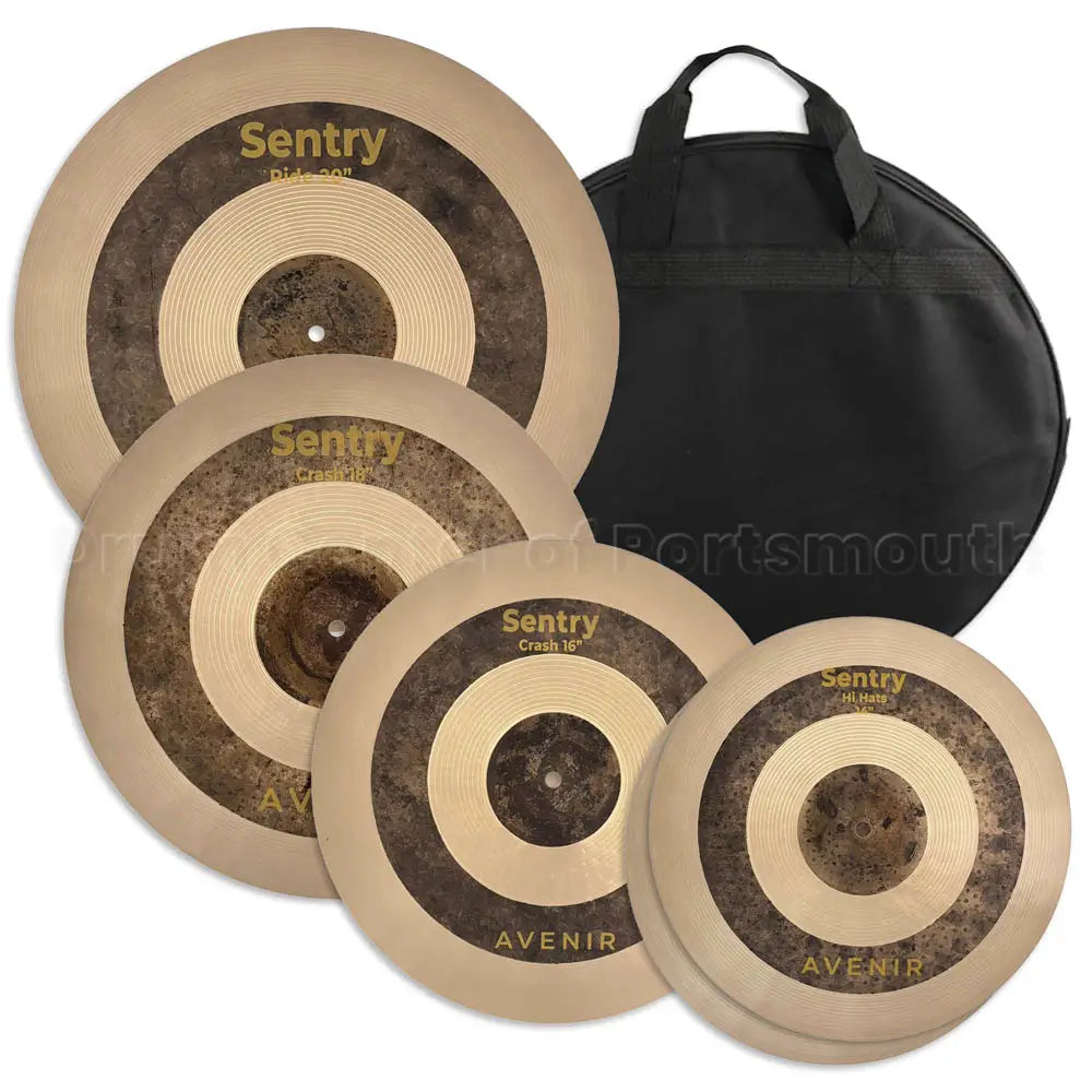 Avenir Sentry Cymbal Set 14/16/18/20 - Drum Center of Portsmouth