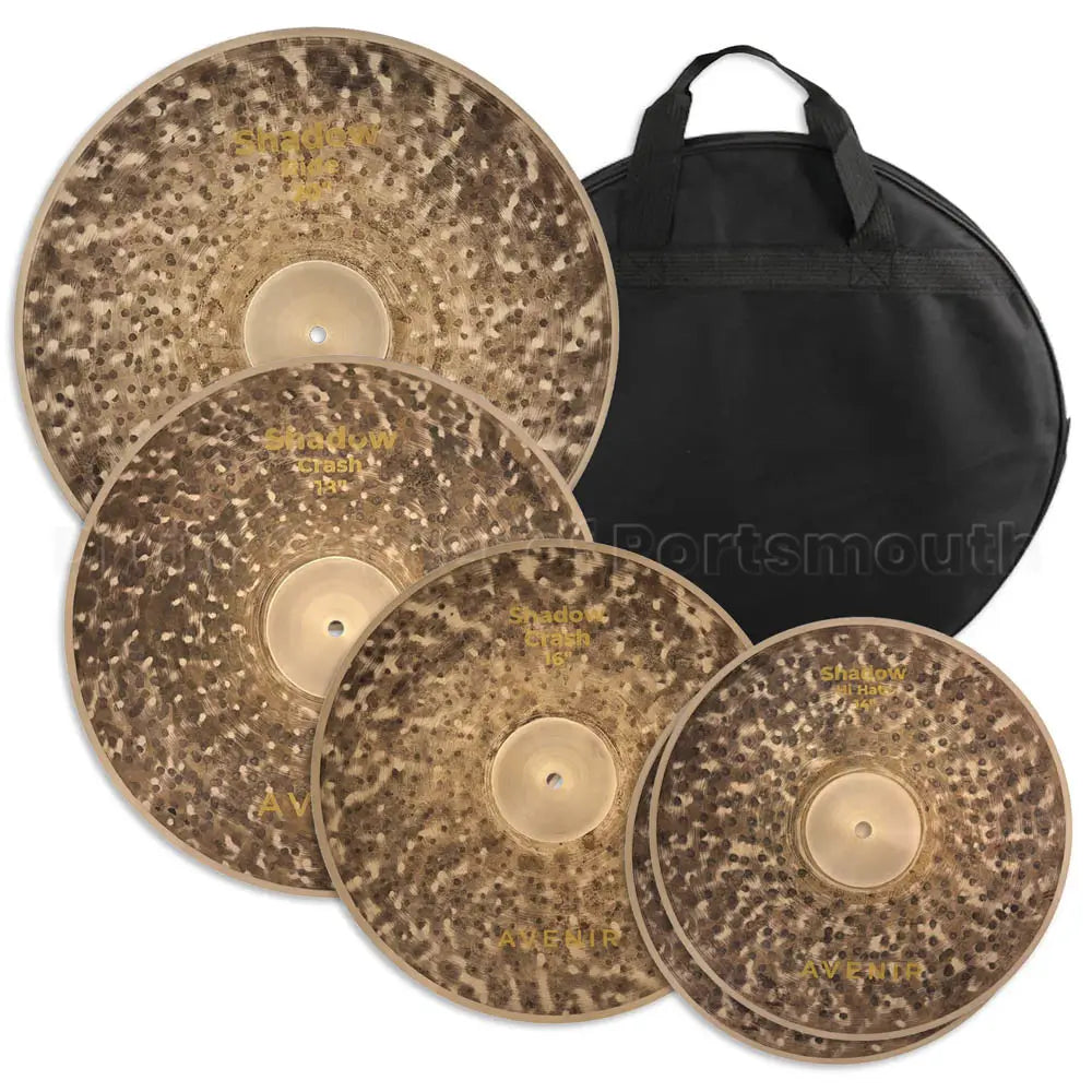 Avenir Shadow Cymbal Set 14/16/18/20 - Drum Center of Portsmouth