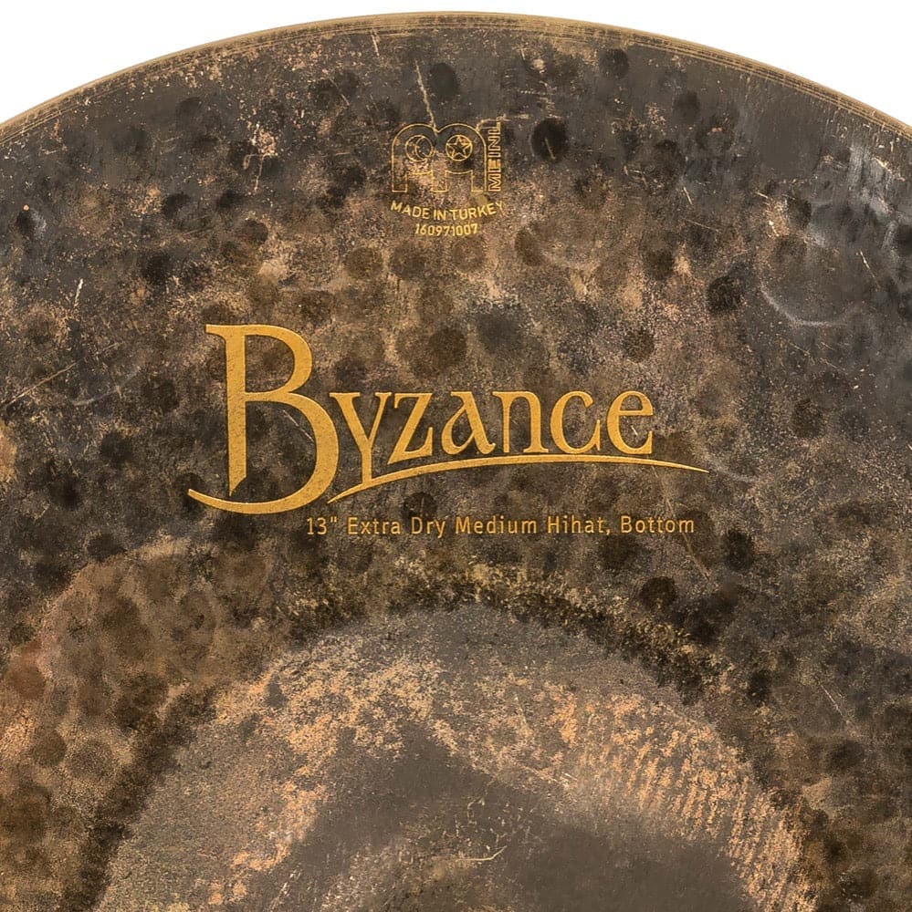 Meinl Byzance Extra Dry Medium Hi Hat Cymbals 13