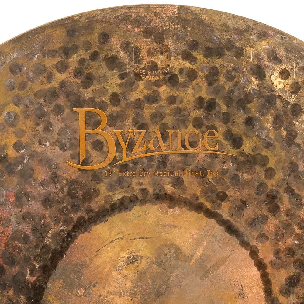 Meinl Byzance Extra Dry Medium Hi Hat Cymbals 13