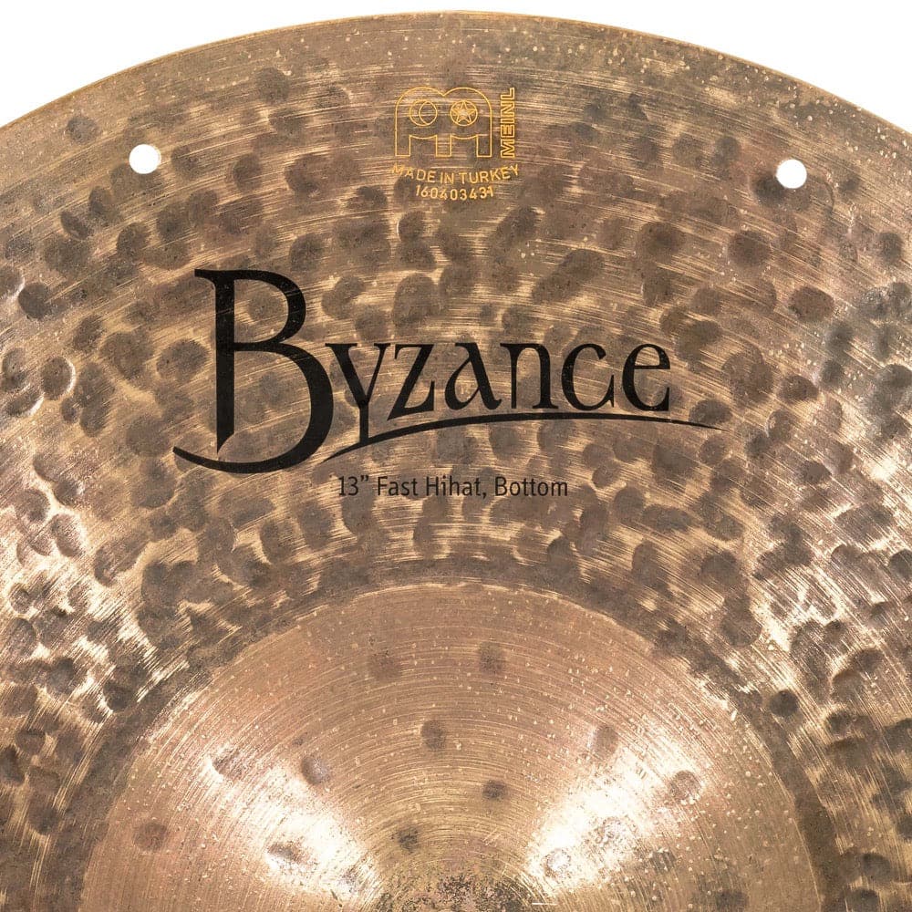 Meinl Byzance Fast Hi Hat Cymbals Brilliant 13