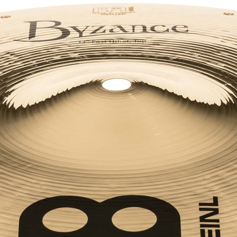 Meinl Byzance Fast Hi Hat Cymbals Brilliant 13