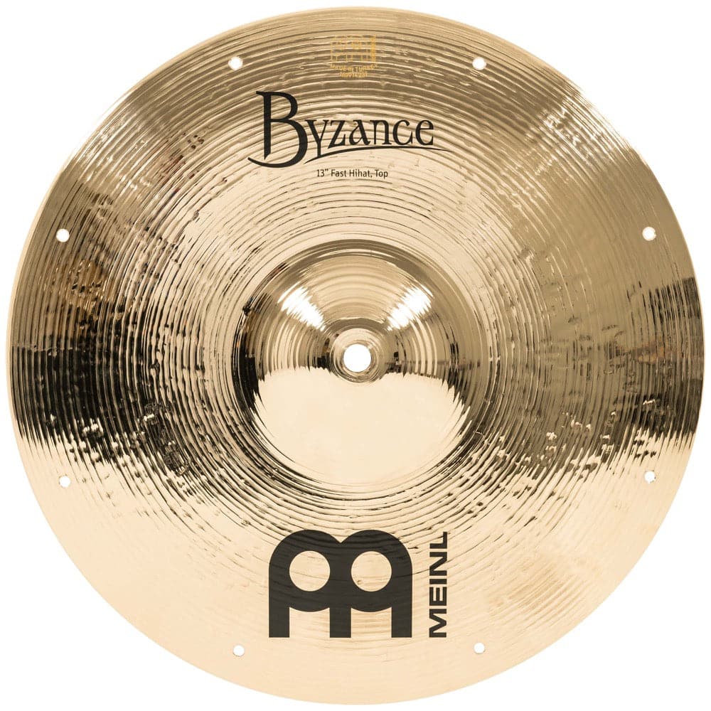 Meinl Byzance Fast Hi Hat Cymbals Brilliant 13