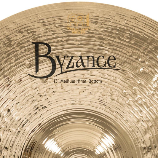 Meinl Byzance Medium Hi Hat Cymbals Brilliant 13