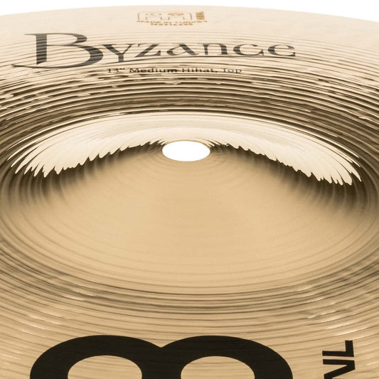 Meinl Byzance Medium Hi Hat Cymbals Brilliant 13