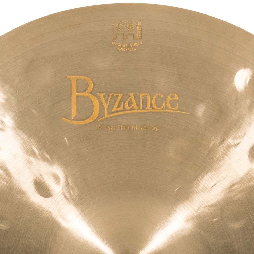 Meinl Byzance Jazz Thin Hi Hat Cymbals 14"